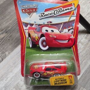 Mattel Race-O-Rama Lightning McQueen Toy Car - Red
